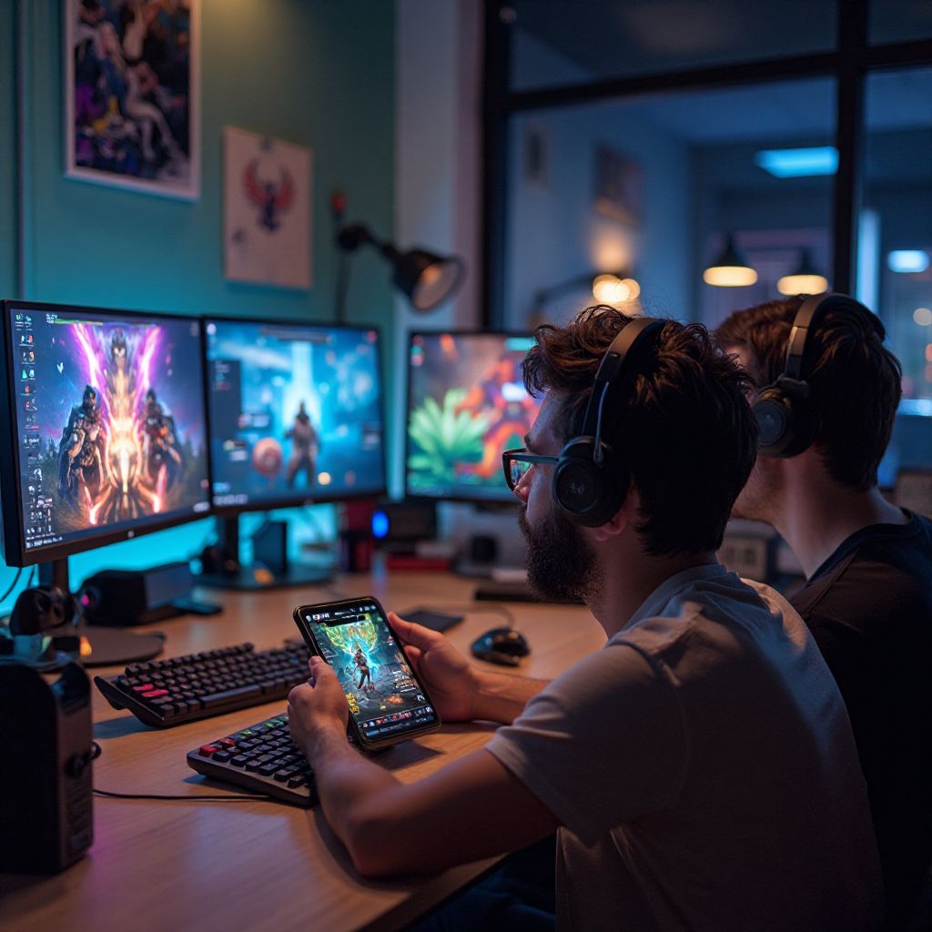 Professional gaming review team